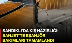 Sandıklı’da kış hazırlığı: SANJET’te eşanjör bakımları tamamlandı