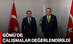Gömü’de çalışmalar değerlendirildi