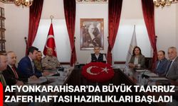Afyonkarahisar’da Büyük Taarruz Zafer Haftası hazırlıkları başladı