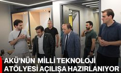 AKÜ’nün Milli Teknoloji Atölyesi açılışa hazırlanıyor