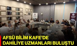 AFSÜ Bilim Kafe’de dahiliye uzmanları buluştu
