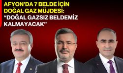 Afyon’da 7 belde için doğal gaz müjdesi: “Doğal gazsız beldemiz kalmayacak”