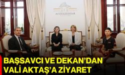 Başsavcı ve Dekan’dan Vali Aktaş’a ziyaret