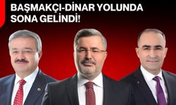 Başmakçı-Dinar yolunda sona gelindi!