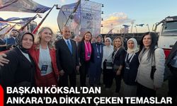 Başkan Köksal’dan Ankara’da dikkat çeken temaslar