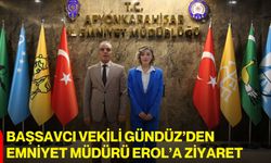 Başsavcı Vekili Gündüz’den Emniyet Müdürü Erol’a ziyaret