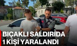 Bıçaklı saldırıda 1 kişi yaralandı