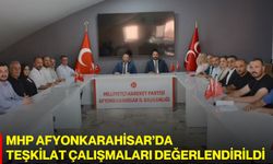 MHP Afyonkarahisar’da teşkilat çalışmaları değerlendirildi