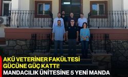 AKÜ Veteriner Fakültesi Gücüne Güç Kattı! Mandacılık Ünitesine 5 Yeni Manda