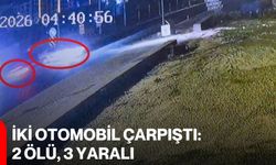 İki otomobil çarpıştı: 2 ölü, 3 yaralı