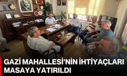 Gazi Mahallesi’nin ihtiyaçları masaya yatırıldı