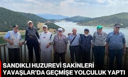 Sandıklı huzurevi sakinleri Yavaşlar’da geçmişe yolculuk yaptı