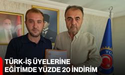TÜRK-İŞ üyelerine eğitimde yüzde 20 indirim