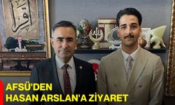 AFSÜ'den Hasan Arslan'a ziyaret