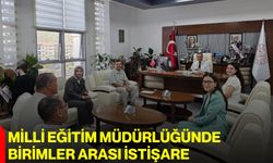 Milli Eğitim Müdürlüğünde birimler arası istişare