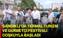 Sandıklı’da Termal Turizm ve Gurbetçi Festivali coşkuyla başladı