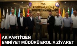 AK Parti’den Emniyet Müdürü Erol’a ziyaret