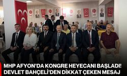 MHP Afyon’da kongre heyecanı başladı! Devlet Bahçeli’den dikkat çeken mesaj