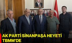 AK Parti Sinanpaşa Heyeti TBMM'de