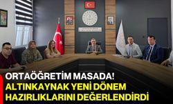 Ortaöğretim masada! Altınkaynak yeni dönem hazırlıklarını değerlendirdi