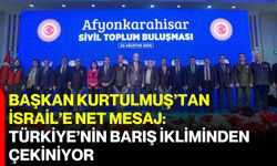 Başkan Kurtulmuş’tan İsrail’e net mesaj: Türkiye’nin barış ikliminden çekiniyor