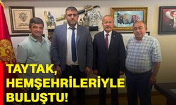 Taytak, hemşehrileriyle buluştu!