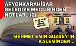 Belediye Meclisinden notlar (2)