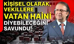 Kişisel olarak, Vekillere VATAN HAİNİ diyebileceğini savundu!