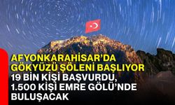 Afyonkarahisar’da gökyüzü şöleni başlıyor: 19 bin kişi başvurdu, 1.500 kişi Emre Gölü’nde buluşacak