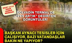 Bolvadin Termal’de “pes artık” dedirten görüntüler: Başkan Aynacı tesisler için çalışıyor, bazı vatandaşlar bakın ne yapıyor?