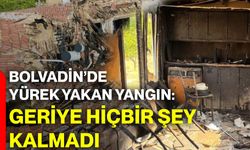 Bolvadin’de yürek yakan yangın: Geriye hiçbir şey kalmadı