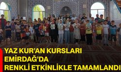 Yaz Kur’an kursları Emirdağ’da renkli etkinlikle tamamlandı
