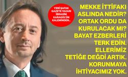 Yeni Şafak Gazete Yazarı İbrahim Karagül’ün kaleminden…