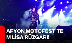 Afyon Motofest’te M Lisa Rüzgarı! Binlerce Kişi Hep Birlikte Söyledi