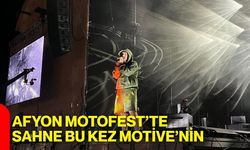 Afyon Motofest’te sahne bu kez Motive’nin