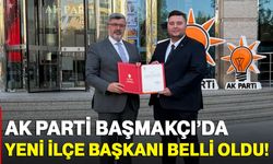 AK Parti Başmakçı’da yeni ilçe başkanı belli oldu!