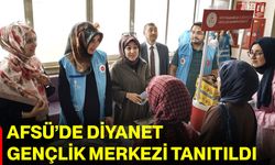 AFSÜ’de diyanet gençlik merkezi tanıtıldı