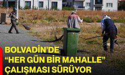 Bolvadin’de “Her gün bir mahalle” çalışması sürüyor