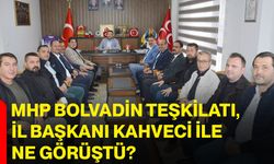 MHP Bolvadin teşkilatı, İl Başkanı Kahveci ile ne görüştü?