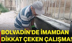Bolvadin’de imamdan dikkat çeken çalışma!