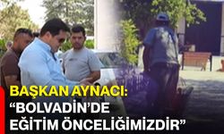 Başkan Aynacı: “Bolvadin’de eğitim önceliğimizdir”