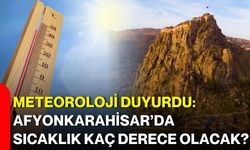 Meteoroloji duyurdu: Afyonkarahisar’da sıcaklık kaç derece olacak?