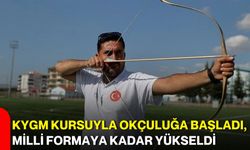 KYGM kursuyla okçuluğa başladı, milli formaya kadar yükseldi