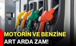 Motorin ve benzine art arda zam!