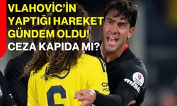 Vlahovic’in yaptığı hareket gündem oldu! Ceza kapıda mı?