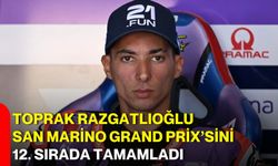 Toprak Razgatlıoğlu San Marino Grand Prix’sini 12. sırada tamamladı