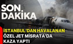 İstanbul’dan Havalanan Özel Jet Misrata’da Kaza Yaptı