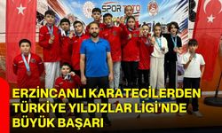 Erzincanlı karatecilerden Türkiye Yıldızlar Ligi'nde büyük başarı
