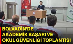 Bolvadin’de akademik başarı ve okul güvenliği toplantısı