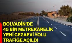Bolvadin’de 45 bin metrekarelik yeni cezaevi yolu trafiğe açıldı